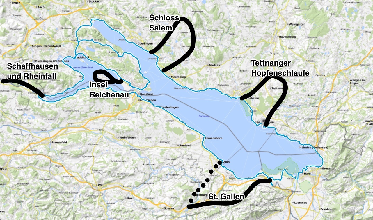 Die 5 Abstecher | Bodensee-Radweg.de