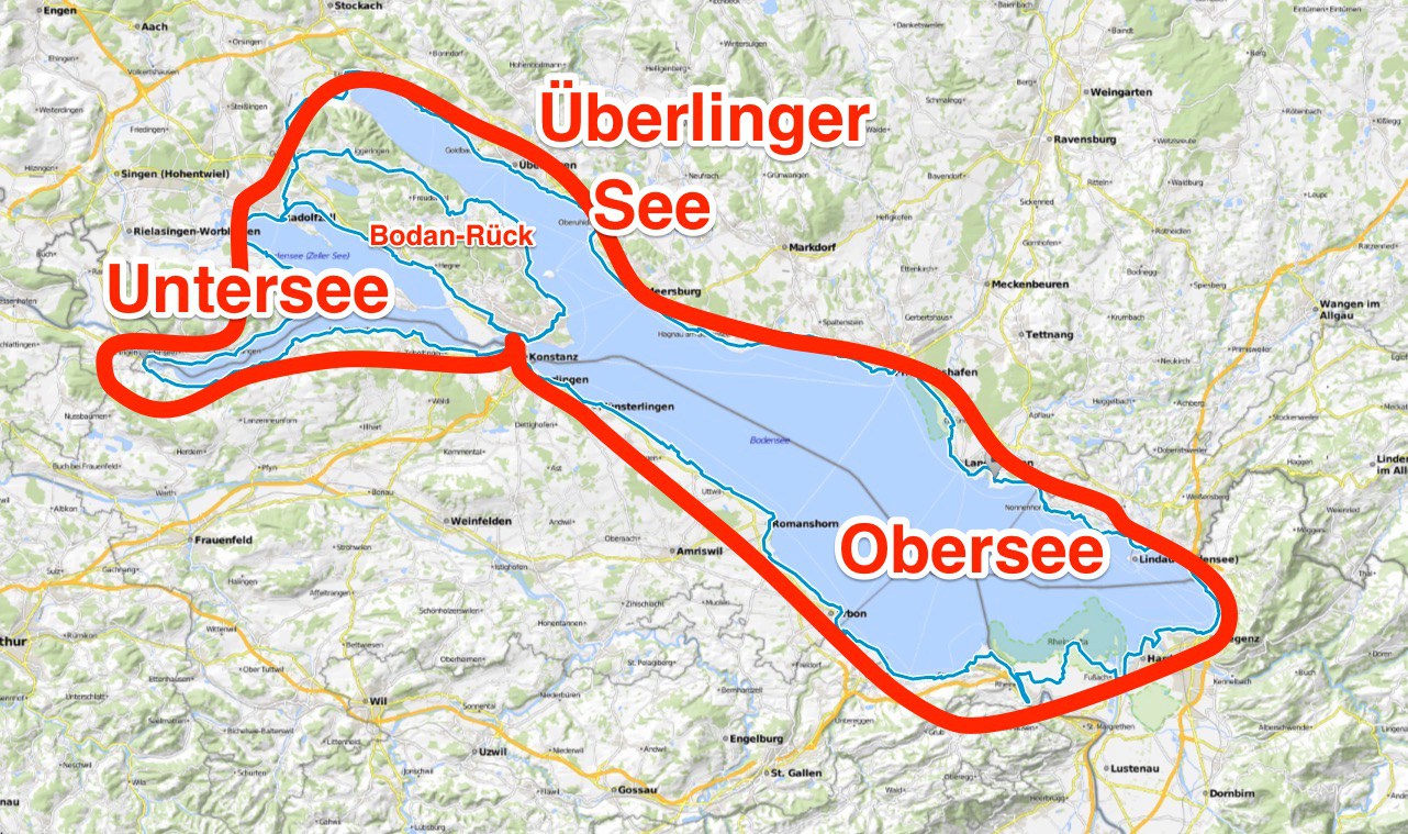 bodensee radweg kurz